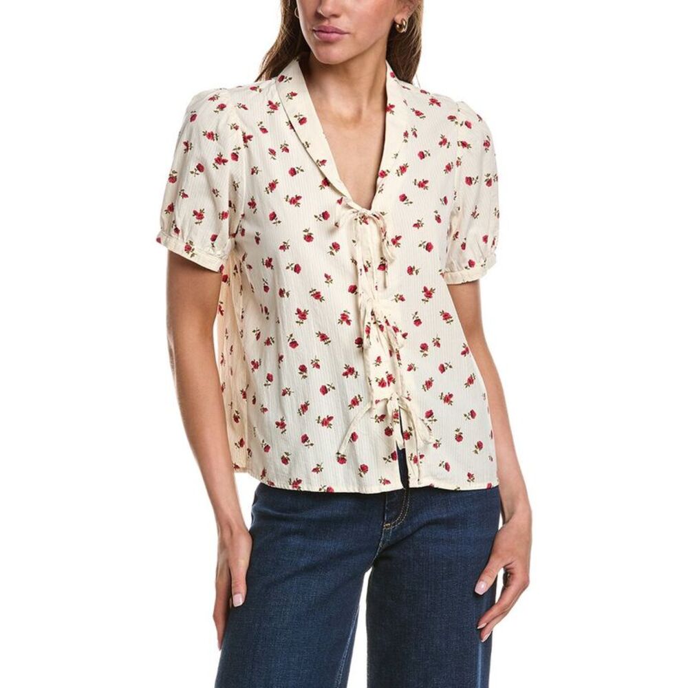 Ichi Womens  Ihrosey Short Sleeve Shirt